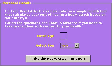 Heart Attack Calculator