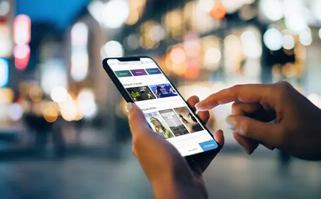 A Person Holding a Phone A Person Holding a Phone