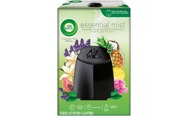 Air Wick Essential Mist Air Freshener Gadget in the Scent Winter Theme Air Wick Essential Mist Air Freshener Gadget in the Scent Winter Theme