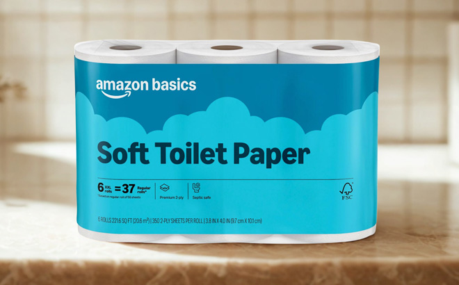 Amazon Basics 2 Ply Soft Toilet Paper