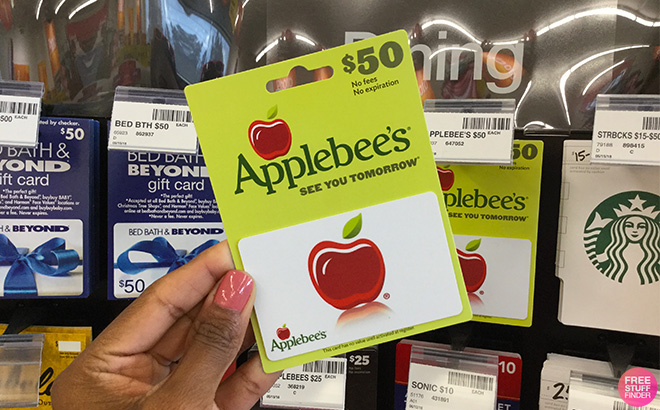 $50 Applebee's Gift Card for $40 Shipped at Amazon