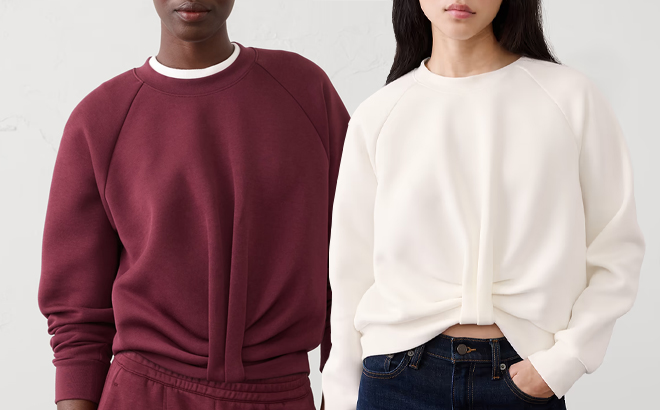 Banana Republic Factory Weekender Twist Sweatshirts