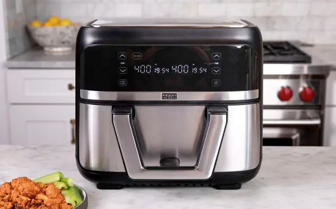 bella PRO 9 qt TriZone Touchscreen Air Fryer with Dual Flex Basket