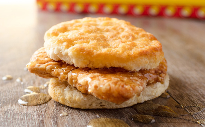 Bojangles Cajun Filet Biscuit