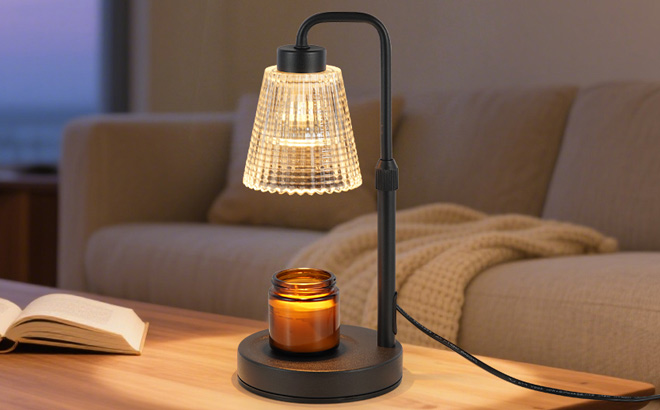Candle Warmer Lamp on the Table