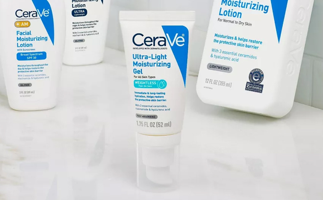 CeraVe Ultra Light Moisturizing Gel 1