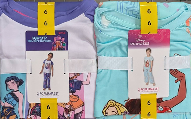 Character Girls 2 Piece Pajamas at Sams Club