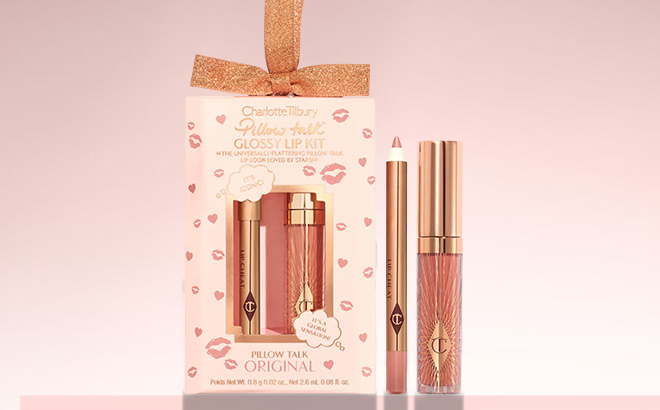 Charlotte Tilbury Mini Pillow Talk Glossy Lip Dou