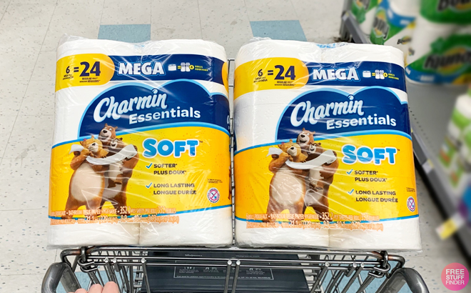 Charmin Essentials Soft 6 Mega Rolls