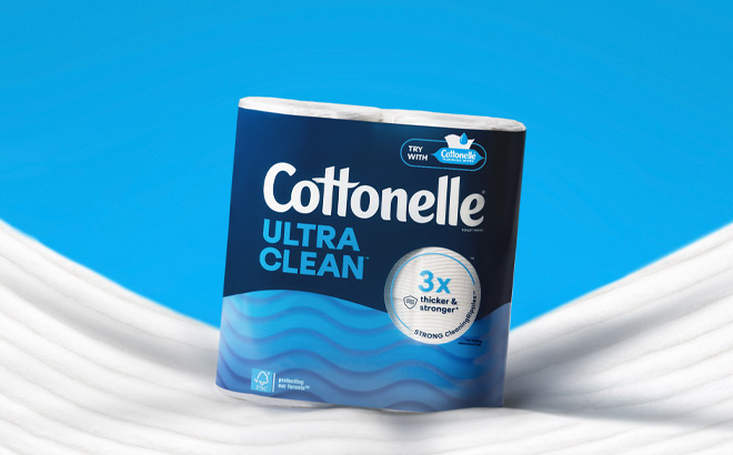 Cottonelle Ultra Clean Mega Rolls Toilet Paper 32 Pack