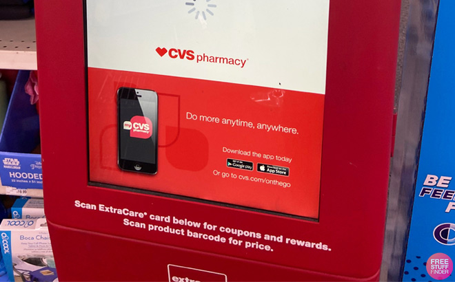 CVS App at Red Coupon Machine CVS App at Red Coupon Machine