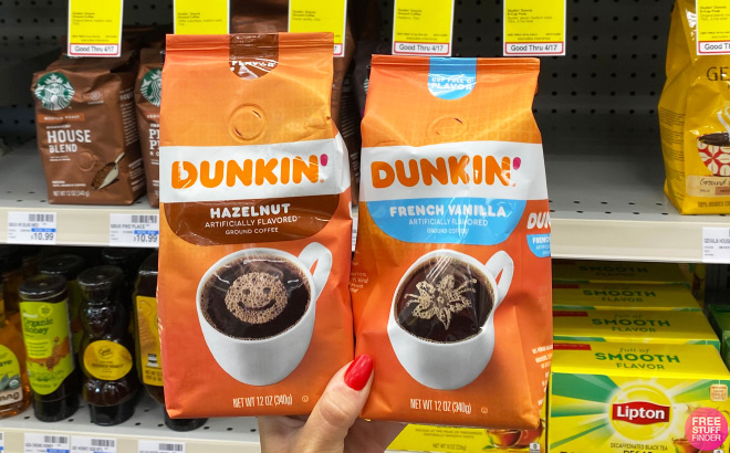Dunkin Hazelnut Ground Coffee