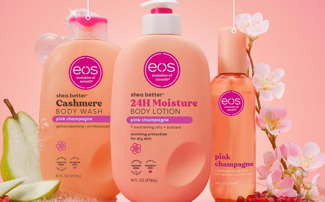 Eos Shea Better Body Lotion Pink Champagne