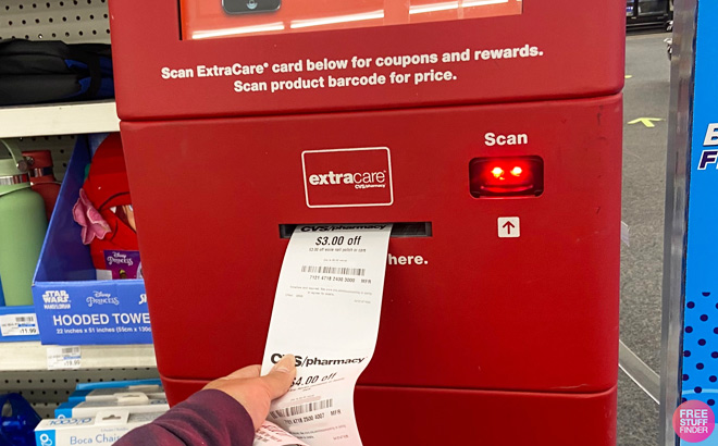 ExtraCare Red Coupon Machine at CVS ExtraCare Red Coupon Machine at CVS