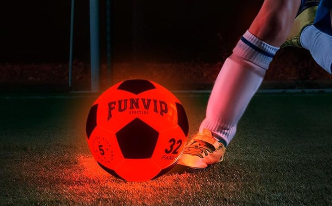 Funvip Light Up LED Soccer Ball