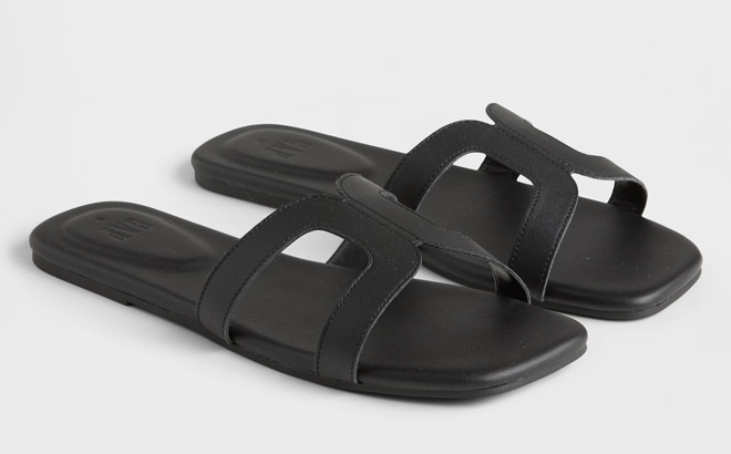 GAP Factory Vegan Leather Flip Flops 1