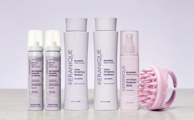 Keranique 120 Day Hair Regrowth Bundle