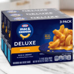 Kraft Deluxe Original Cheddar Macaroni Cheese Dinner 3 Pack