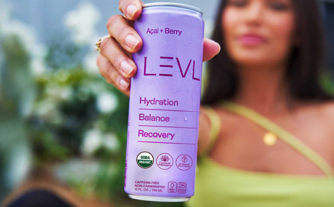 LEVL Functional Hydration Drink with All Natural Electrolytes