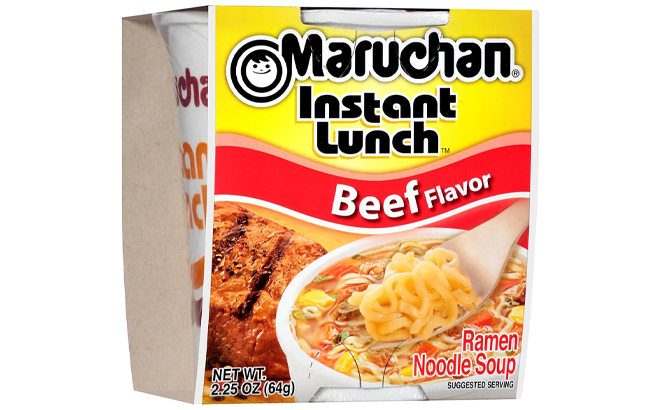 Maruchan Instant Lunch Beef Ramen Noodle Soup 12 Pack Maruchan Instant Lunch Beef Ramen Noodle Soup 12 Pack