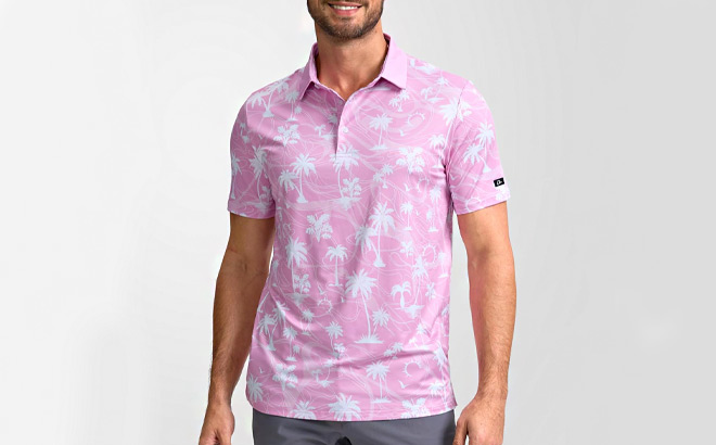 Mens Golf Polo Shirt