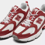 New Balance 530 Casual Shoes in White Red