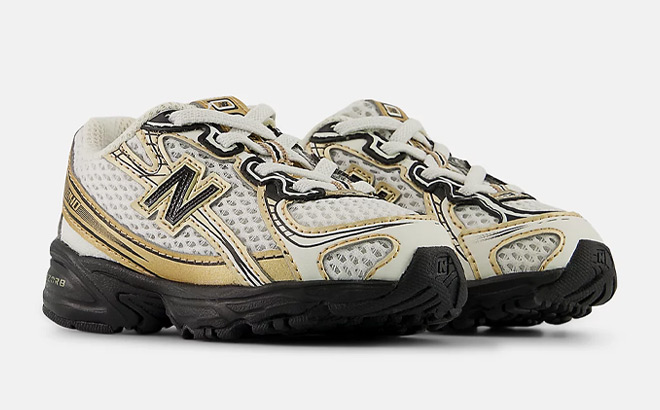 New Balance Toddler 740 Bungee Lace Shoes