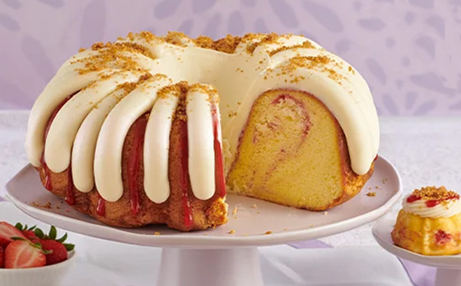 Nothing Bundt Cakes Strawberry Cheesecake