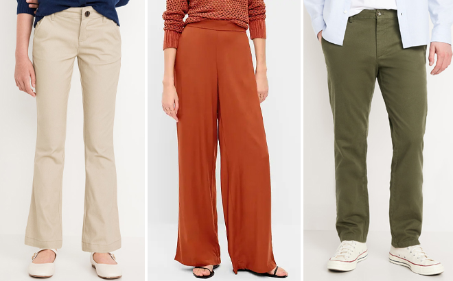 Old Navy Pants for the Family