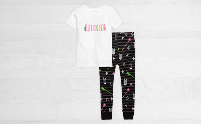 Old Navy Universal Wicked Snug Fit Pajama Set on the Table