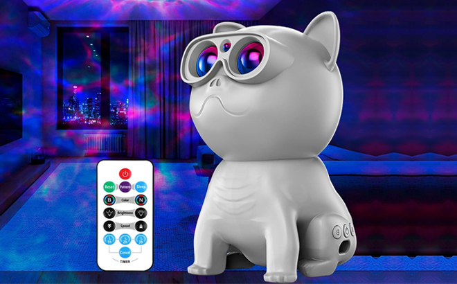 Pedica Dog Galaxy Projector Inside