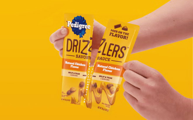 Pedigree Drizzlers dog foods