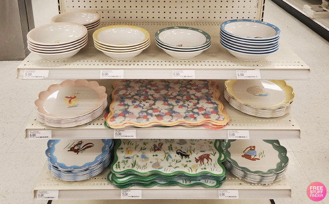 Pillowfort Easter Dishes at Target
