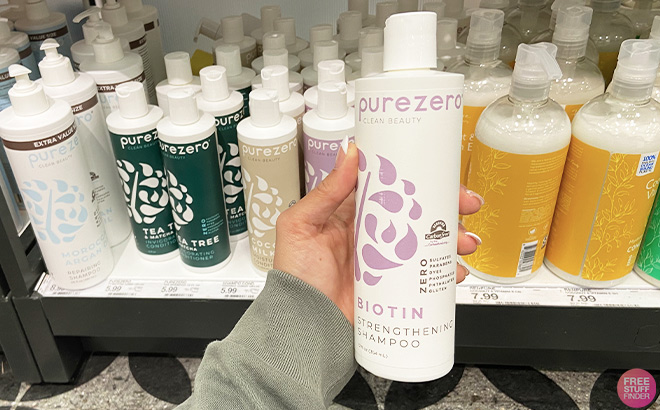 Purezero Biotin Strengthening Shampoo 12 Oz