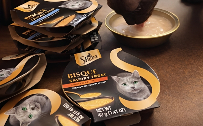 Sheba Bisque Savory Treat