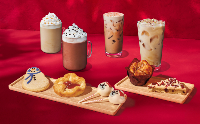 Starbucks Holiday Menu 2025