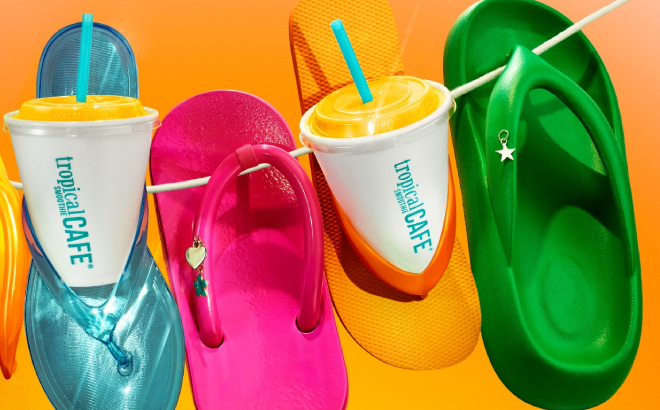 Tropical Smoothie National Flip Flop Day Offer
