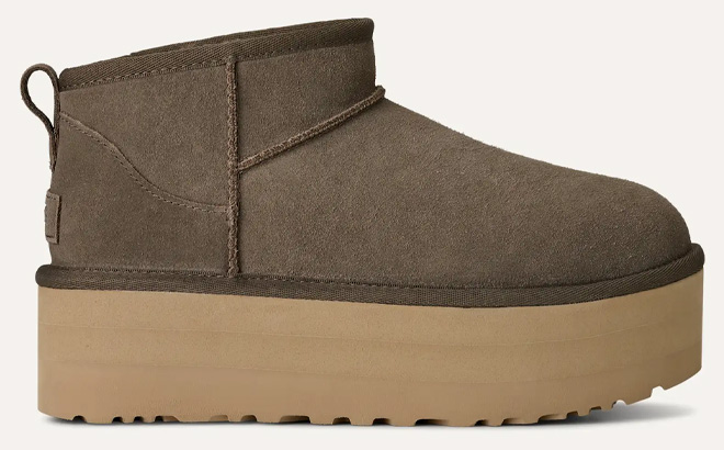 UGG Womens Classic Ultra Mini Platform Boots